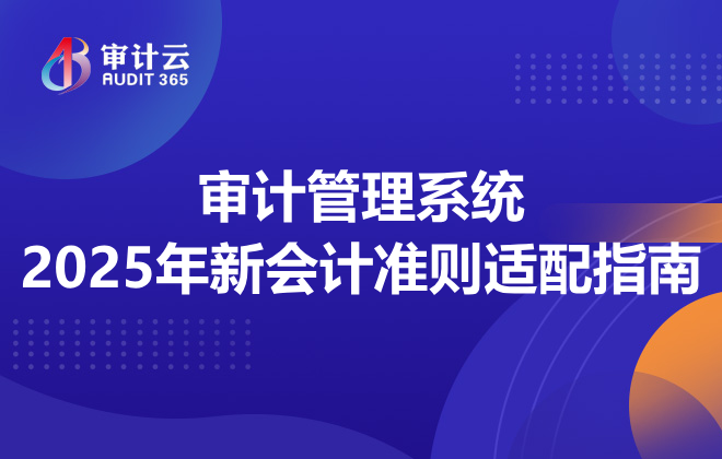 审计管理系统2025年新会计准则适配指南