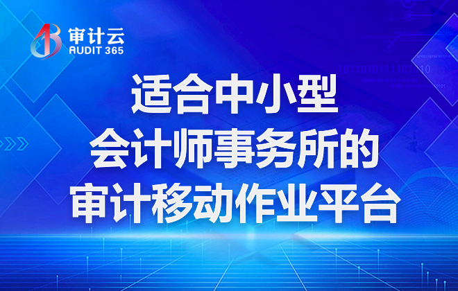 审计移动作业平台