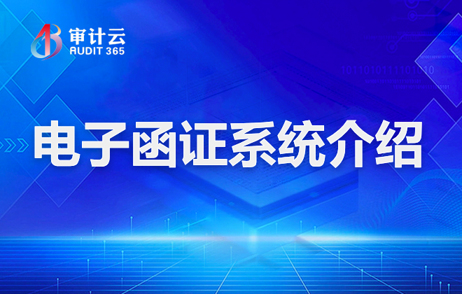 电子函证系统介绍