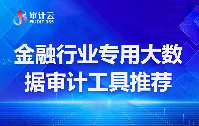 金融行业专用大数据审计工具推荐