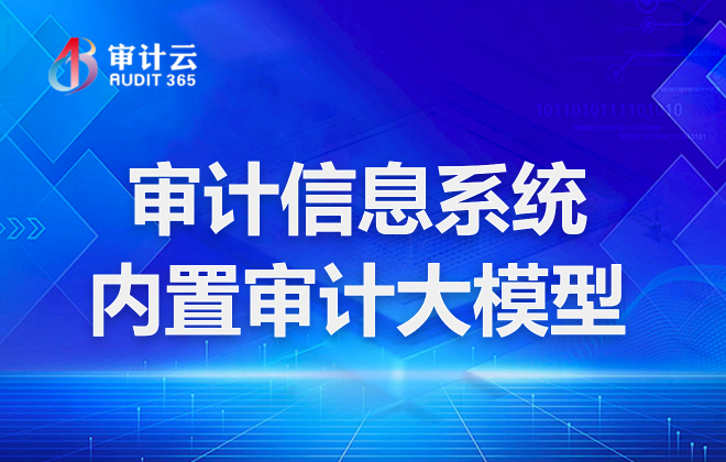 审计信息系统内置审计大模型
