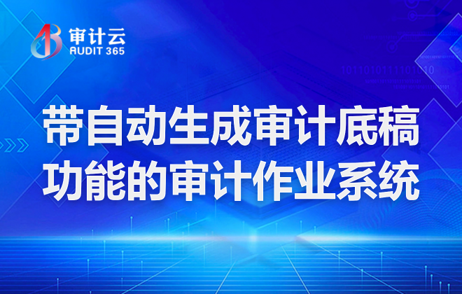 审计作业系统