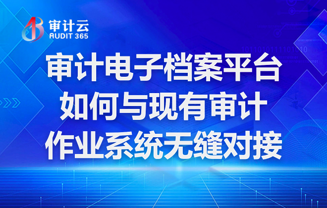 审计电子档案平台