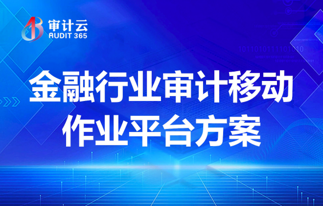 审计移动作业平台