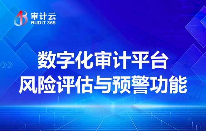 数字化审计平台风险评估与预警功能