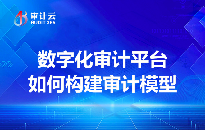 数字化审计平台如何构建审计模型