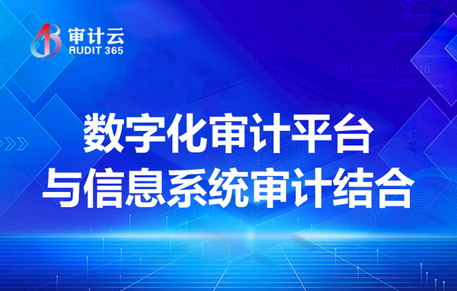 数字化审计平台与信息系统审计结合